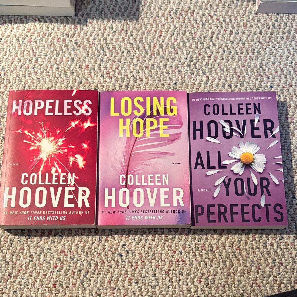 Book Set - Red, Pink, Purple Covers